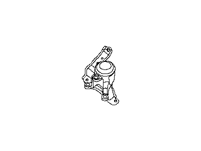 Nissan 11210-6CA0A Engine Mounting Insulator , Right