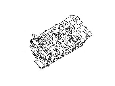 Infiniti 11090-EY02E Head Assy-Cylinder, LH