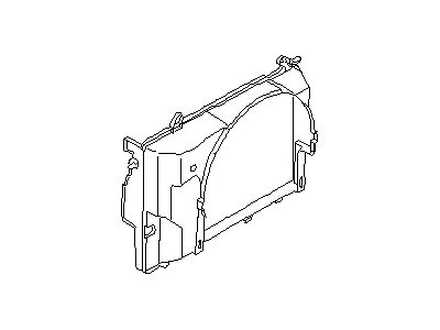 Nissan 21476-1LA0B SHROUD-Upper