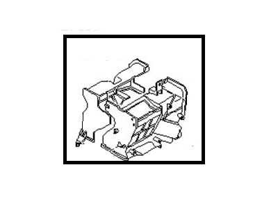 Nissan 27120-60A01 Case ASY-Heater Unit