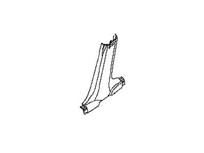 Nissan 76915-3LN0A GARNISH Center Pillar Lower RH