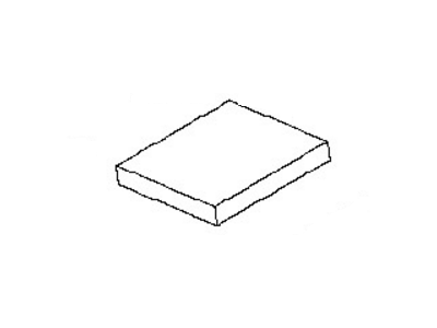 Nissan 27277-EG025 Air Conditioner Air Filter Kit