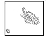 OEM 1987 Nissan 300ZX SERVICSERFIVPUMP Assembly-Oil - 15010-15V01