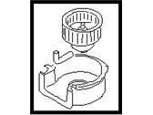 OEM 1988 Nissan Pulsar NX Fan With Motor - B7220-13E11