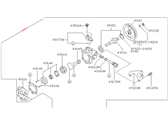 OEM Nissan Stanza Pump Assy-Power Steering - 49110-65E00