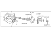 OEM Nissan D21 Throttle Body - 16118-75P11