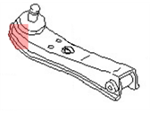 OEM Nissan 200SX Transverse Link - 54499-W2210