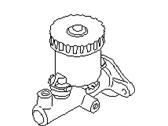 OEM 1996 Nissan Pickup Cylinder Assy-Brake Master - 46010-1S710