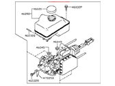 OEM 2021 Nissan Titan Cylinder Brake Master - 46010-9FF7C