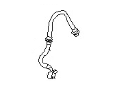 OEM 1986 Nissan Pulsar NX Hose Brake Front LH - 46210-D4012