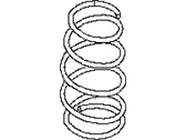 OEM 1989 Nissan Maxima Spring Front R - 54010-89E02