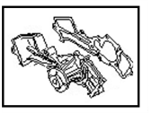 OEM 2002 Nissan Xterra Pump Assy-Water - 21010-4S126