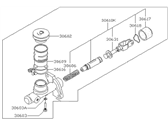 OEM 1989 Nissan 300ZX Cylinder Master - 30610-P6500