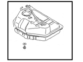 OEM 1987 Nissan Pulsar NX Fuel Tank Assembly - A7202-16M10