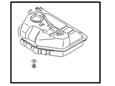 OEM 1987 Nissan Maxima Fuel Tank Assembly - A7202-16M10