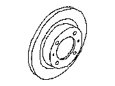 OEM 1989 Nissan Pathfinder RTR Dsc Brake - 43206-32G01