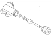 OEM 1986 Nissan D21 Cup Kit Clutch - 30622-16E25