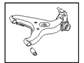 OEM 1984 Nissan Maxima Arm Assembly Rear LH - 55502-W4000