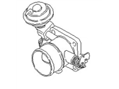 OEM 1984 Nissan Pulsar NX Throttle Body - 16118-57J00