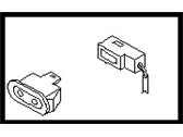 OEM 1996 Nissan Quest Switch Assembly-Power Window, Asst - 25411-1B000