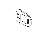 OEM Infiniti I30 Glass-Mirror, LH - 96366-41U00
