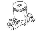 OEM 1986 Nissan Pulsar NX Cylinder Master Br - 46010-34E02