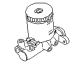 OEM 1986 Nissan Maxima Cylinder Master Br - 46010-34E02