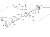 OEM Nissan Axxess Pump Assy-Power Steering - 49110-30R00