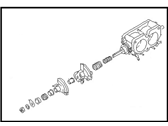 OEM 1987 Nissan Pulsar NX Throttle Body - 16118-85E05