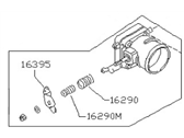 OEM Nissan Sentra Throttle Body - 16118-85M01
