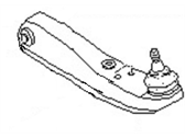 OEM Nissan 240SX Arm Assy-Lower, LH - 54501-52F00
