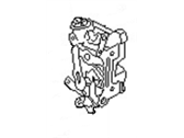 OEM 1990 Nissan Pulsar NX Front Right (Passenger-Side) Door Lock Actuator - 80503-80M00