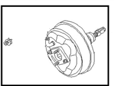 OEM 1986 Nissan D21 Master Vacuum Assembly - 47210-39W00