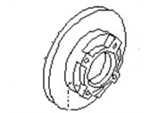 OEM Nissan Stanza Rotor Disc-BRAK - 40206-16R00