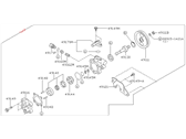 OEM 1992 Nissan 300ZX Pump Assy-Power Steering - 49110-40P00