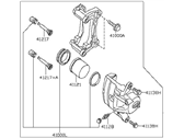 OEM 2009 Nissan Altima CALIPER Assembly-Front - 41001-JA00A