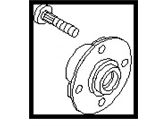 OEM 1991 Nissan Stanza Hub Assembly Rear - 43200-99N00