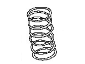 OEM 1992 Nissan Sentra Spring Rear Suspension - 55020-51Y05