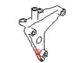 OEM 1998 Nissan 200SX Engine Mounting Bracket, Right - 11231-4B000