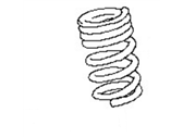 OEM 2012 Nissan GT-R Spring-Front - 54009-KJ10B