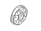 OEM Nissan Pulsar NX Fan RH - 21486-16E10