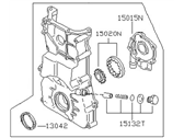 OEM 1992 Nissan Stanza Cover Assy-Front - 13500-30R00