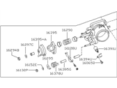 OEM 1994 Nissan Quest Throttle Valve Body - 16118-0B710