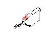 OEM 2006 Nissan Quest Door Lock Actuator Motor, Right - 82552-5Z100