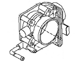 OEM 2012 Nissan Rogue Fuel Injection Throttle Body - 16119-JA00B