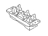 OEM 1997 Nissan Maxima Switch Assy-Power Window, Main - 25401-0L700