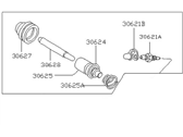 OEM Nissan 200SX Cylinder Slave - 30620-W5620