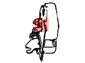 OEM 2019 Nissan NV2500 Lock Complete-Slide Door - 8250A-1PC0A