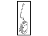 OEM 1994 Nissan Pathfinder Door Lock Actuator Motor, Rear Right - 82550-83G01