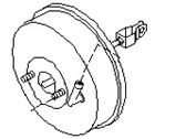 OEM 1997 Nissan 240SX Booster Assy-Brake - 47210-81F11